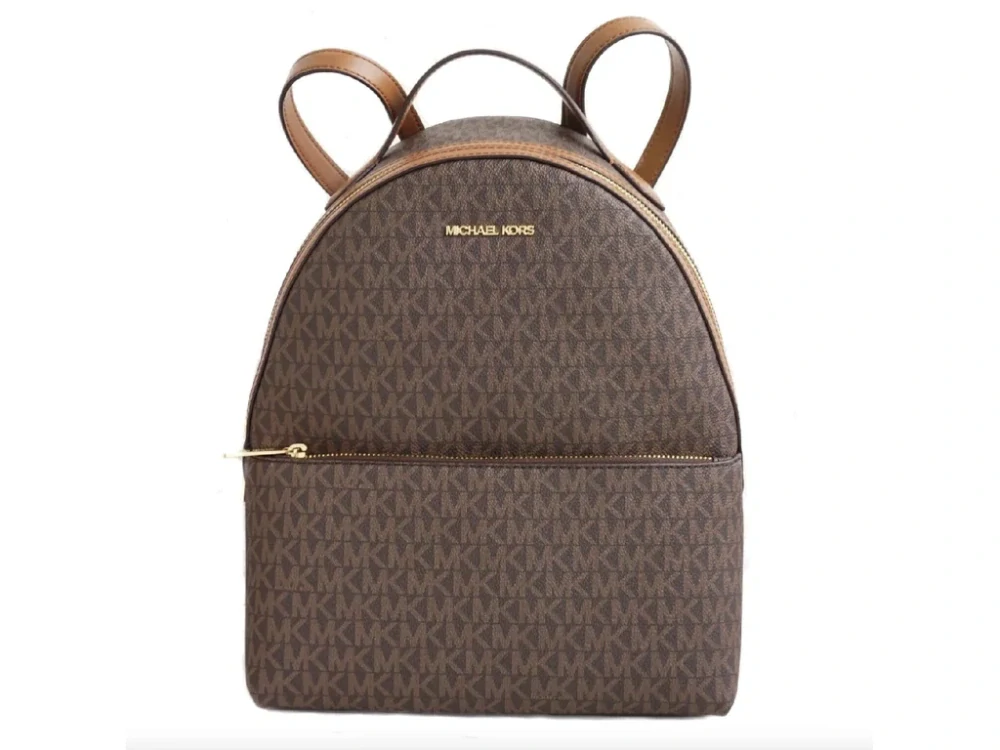 Batoh Michael Kors Sheila medium logo brown