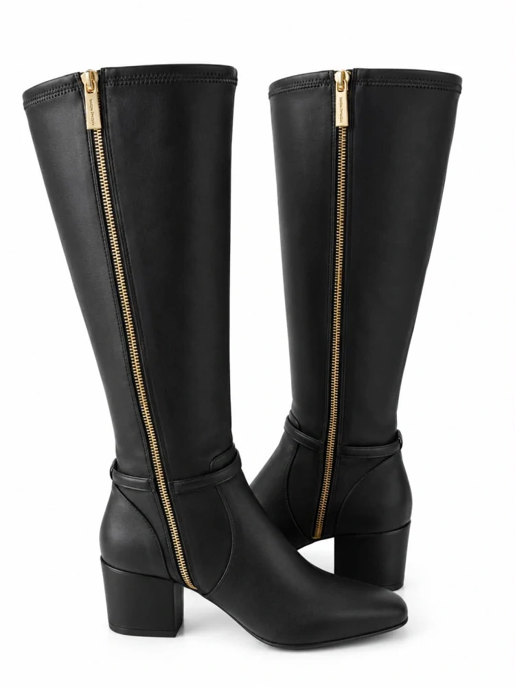 Kozačky dámské Michael Kors Black