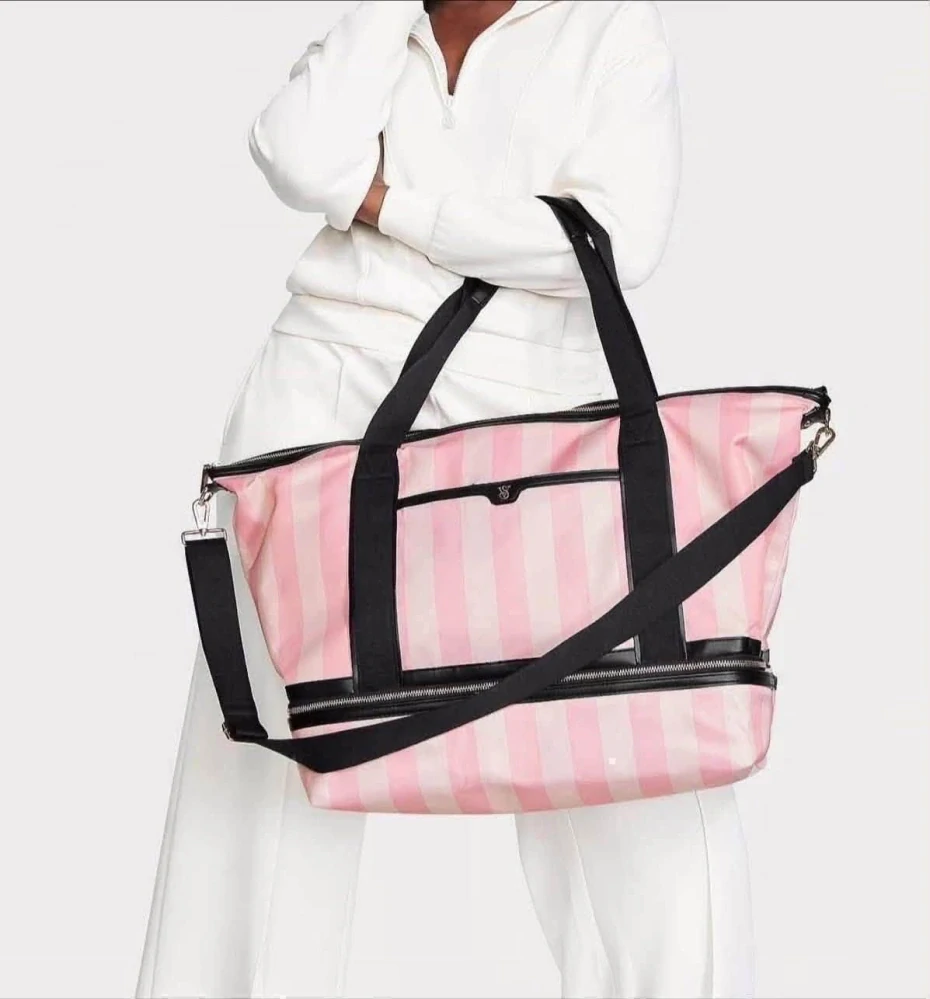 Cestovní taška Victoria's Secret růžová
