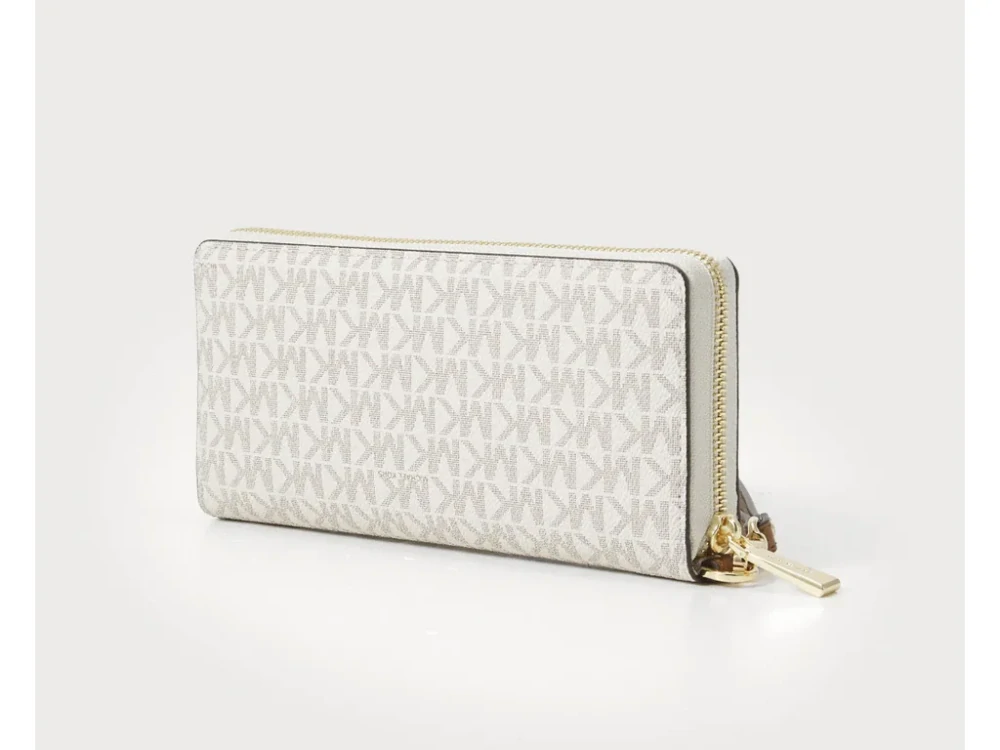 Peněženka Michael Kors velká jet set logo continental vanilla