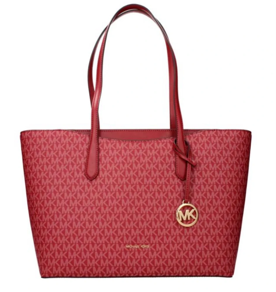 Kabelka Michael Kors Arden tote large cherry