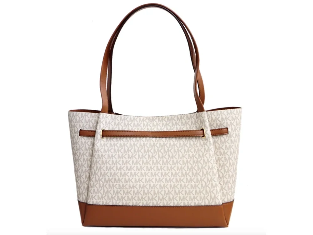 Kabelka Michael Kors Reed logo vanilla