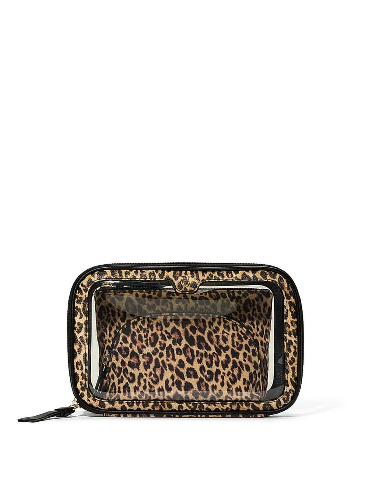Kosmetické taštičky Victoria's Secret 3v1 leopardí